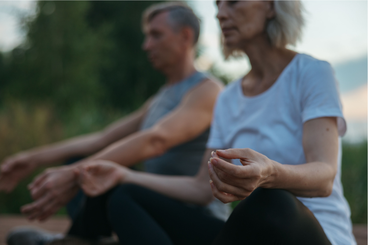 Photo by  Anastasia  Shuraeva: https://www.pexels.com/photo/woman-meditating-outside-8795579/